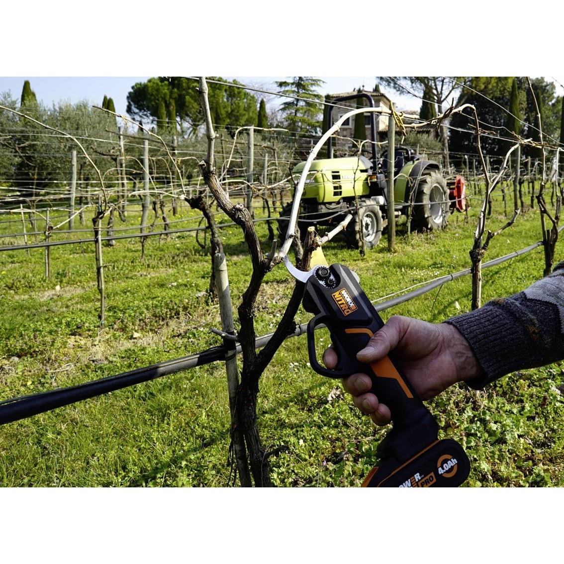 WORX Nitro Cordless Pruning Shear with Brushless Motor 20V | 25mm | TOOL ONLY – image 4