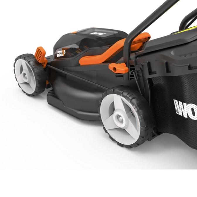 WORX Cordless Lawn Mower 34cm 40V Kit (2 x 2A.h Batteries + Charger) – image 4