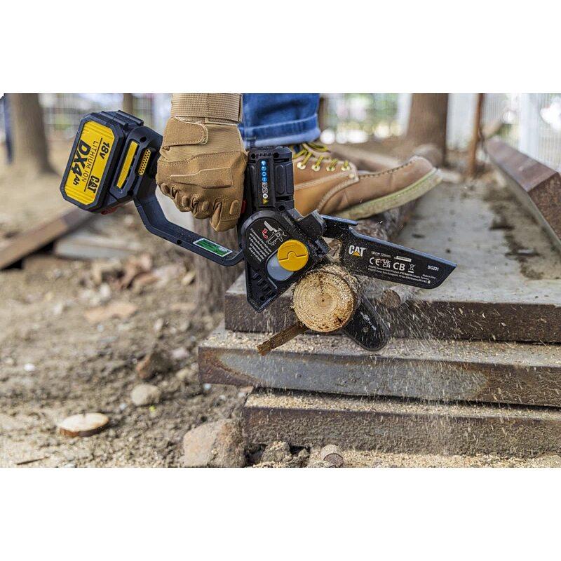 CAT BL One Hand Pruner Chain Saw self oiling 18V TOOL ONLY