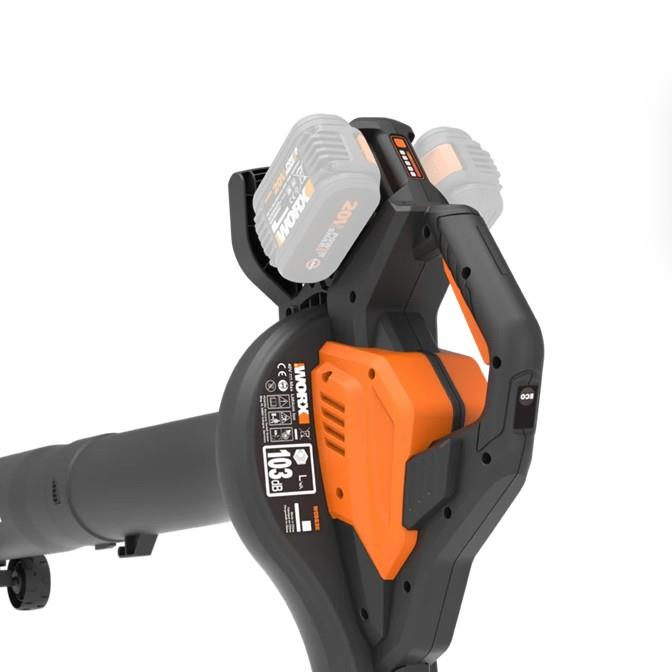 WORX Cordless 3-in-1 Blower & Vacuum With Collection Bag 40V TOOL ONLY – image 6