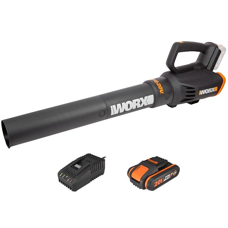 WORX Turbine Leaf Blower 120km/h 20V Kit – image 2