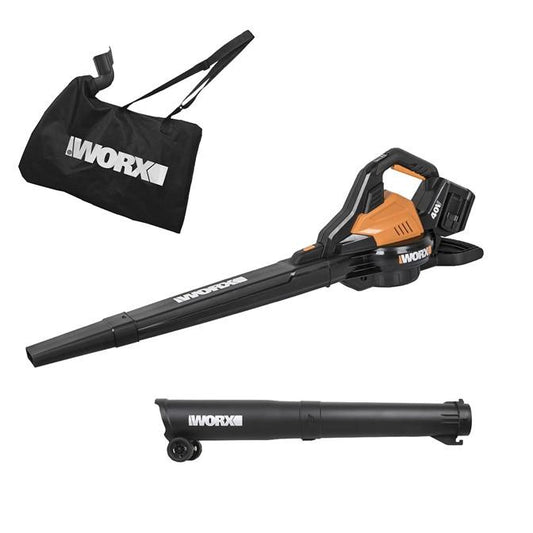WORX Cordless 3-in-1 Blower & Vacuum With Collection Bag 40V TOOL ONLY - main image