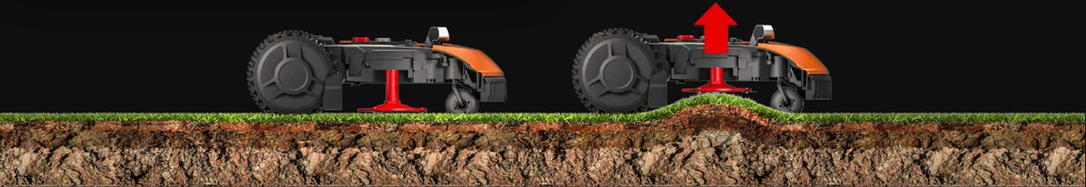 Floating deck terrain diagram