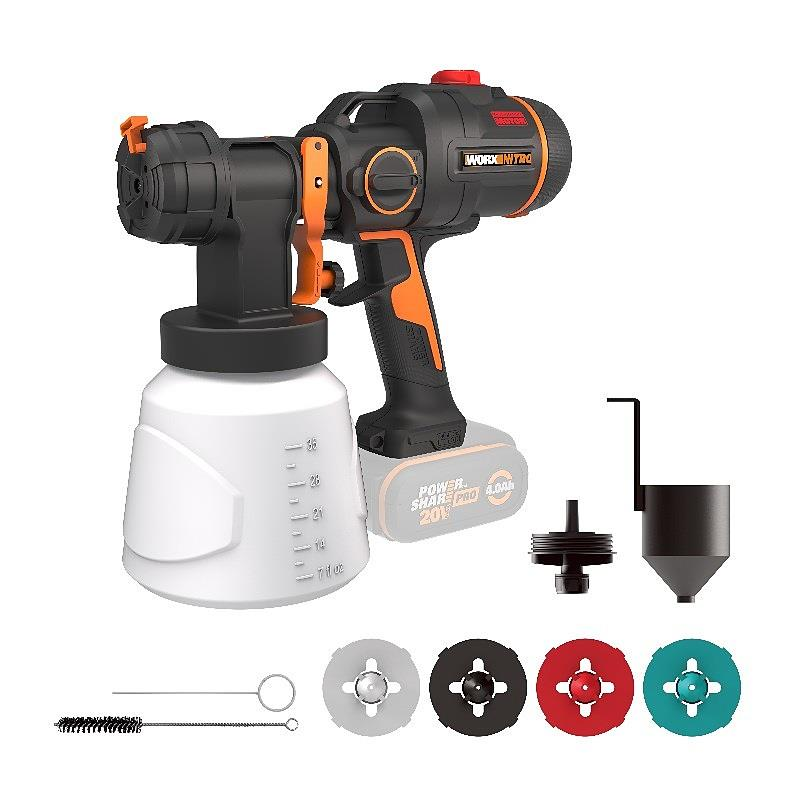 WORX NITRO Paint Sprayer 20V BL TOOL ONLY